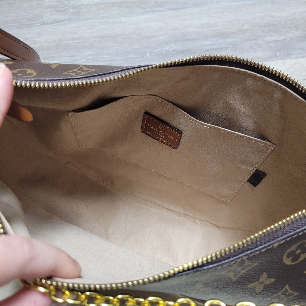 Large Luxury Hot Fashion Monogram Crossbody Bag Purse - Picture 5 of 9